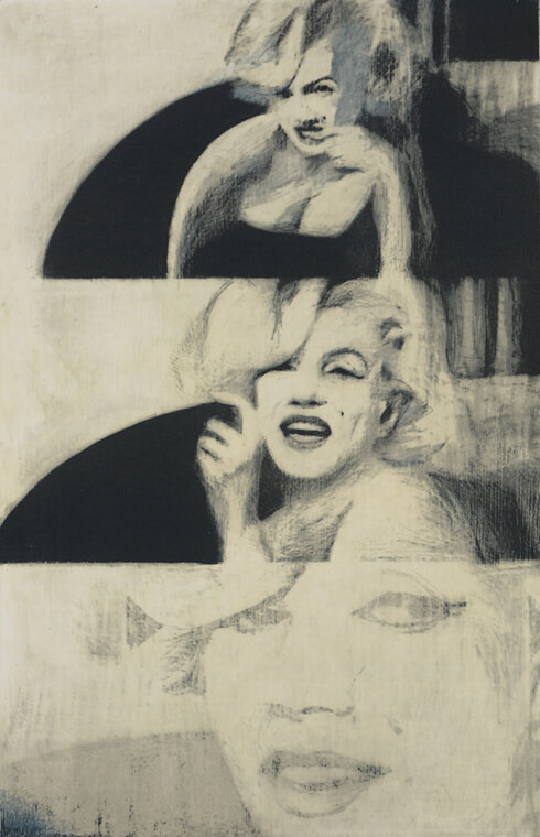 James Francis Gill - Marilyn Triptych 1 - art gallery wiesbaden