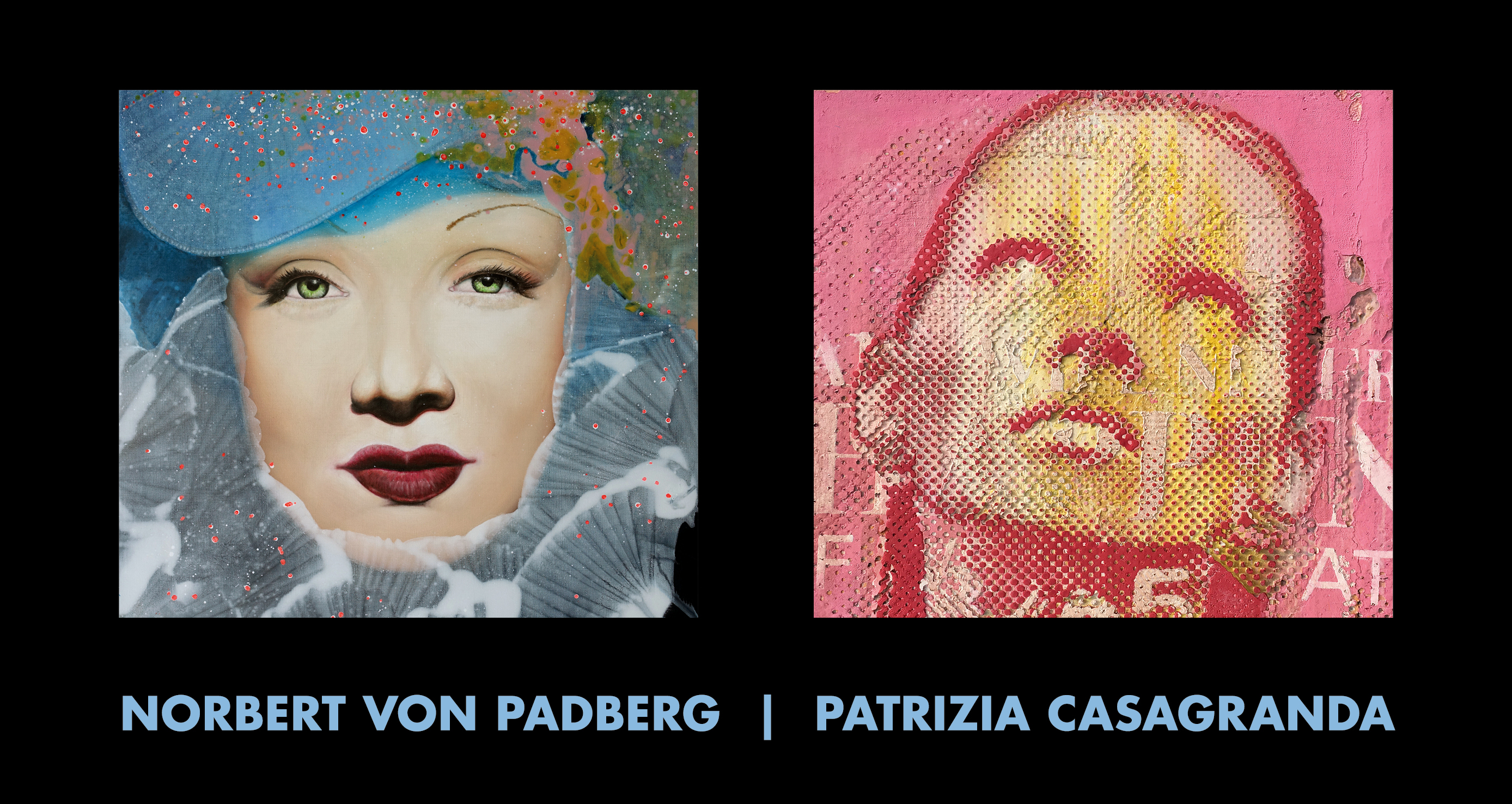 Art Gallery Vernissage "Faces" von Norbert von Padberg und Patrizia Casagrande