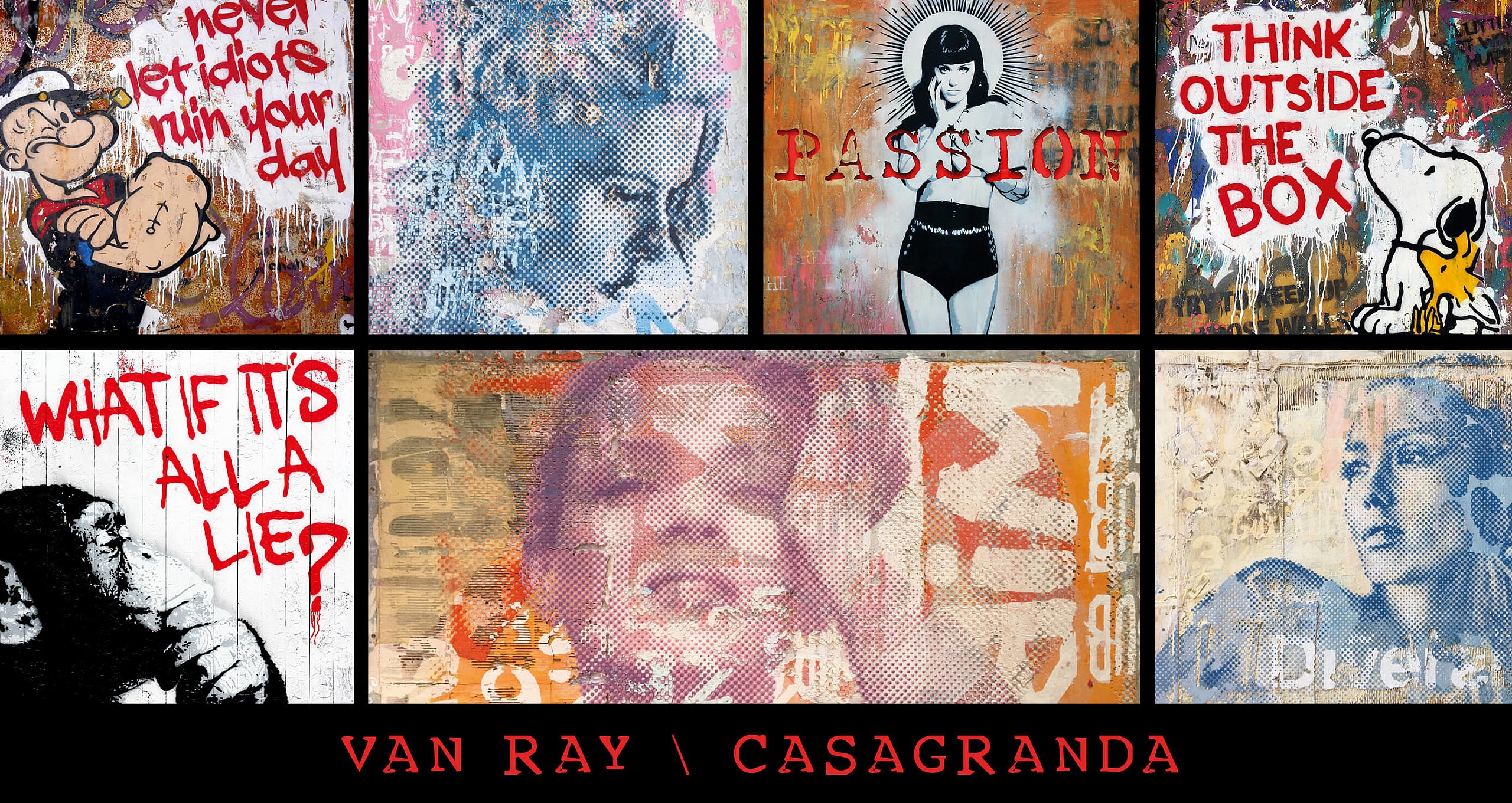 Van Ray und Patrizia Casagranda Ausstellung