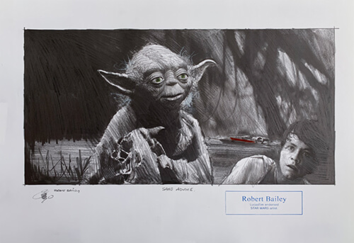 Robert Bailey - Star Wars – Sage Advice - art gallery wiesbaden