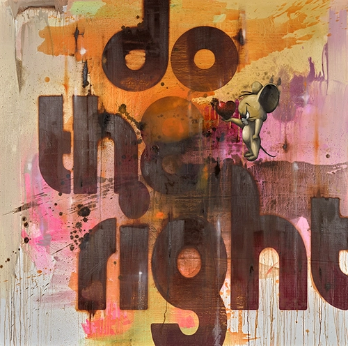 Jörg Döring Do The Right art gallery wiesbaden