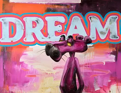 Jörg Döring Dream pink art gallery wiesbaden