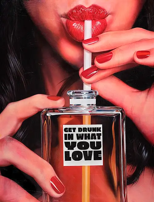 Jörg Döring Get drunk in what you love art gallery wiesbaden