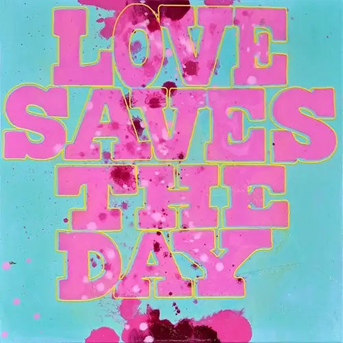 Jörg Döring Love save the day art gallery wiesbaden