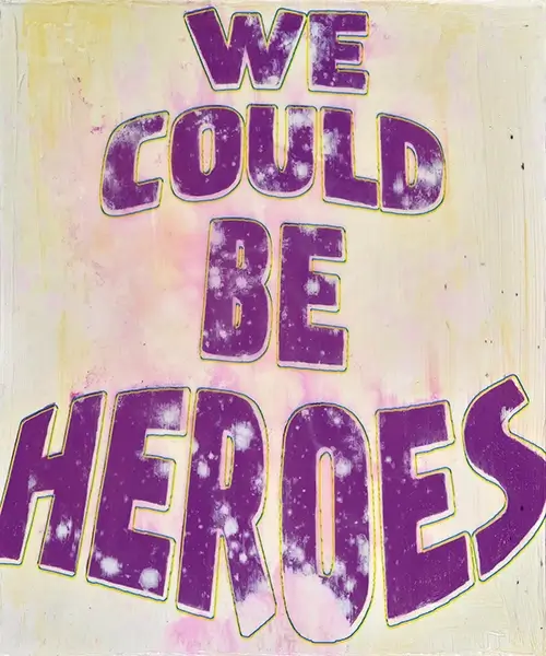 Jörg Döring We could be heroes art gallery wiesbaden