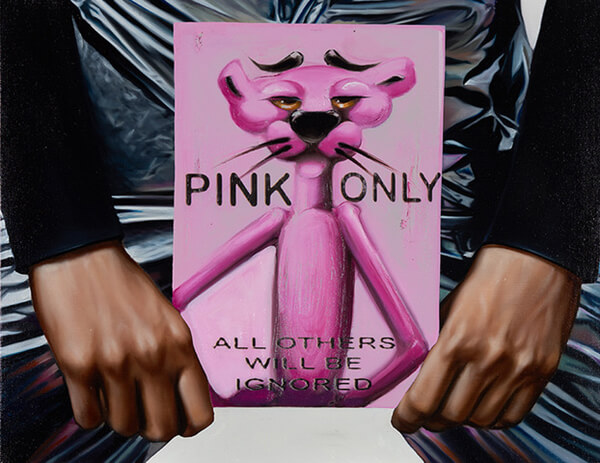 Jörg Döring Pink Only art gallery wiesbaden