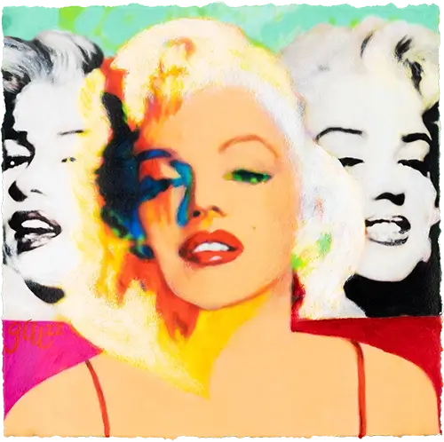 James Francis Gill - Mini Marilyn Three Faces - art gallery wiesbaden