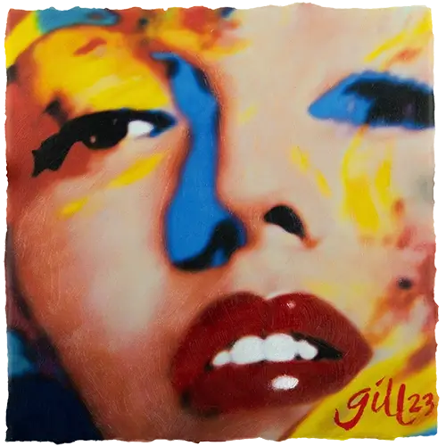 James Francis Gill - Marilyn Studie 3 - art gallery wiesbaden