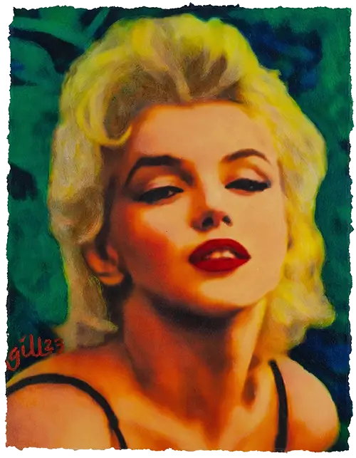 James Francis Gill - Marilyn Studie 10 - art gallery wiesbaden