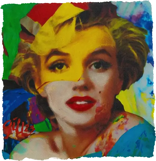 James Francis Gill - Marilyn Studie 13 - art gallery wiesbaden