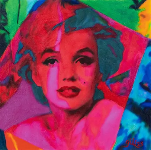 James Francis Gill - Mini Marilyn 34 - art gallery wiesbaden