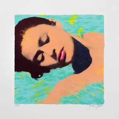Gill Edition - Mini Women in Water 1 - art gallery wiesbaden