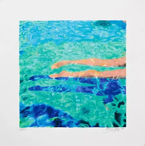 Gill Edition - Mini Women in Water 4 - art gallery wiesbaden