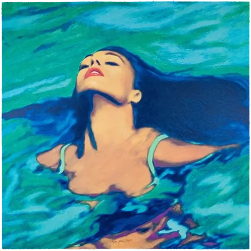 Gill Edition - Women in Water Relax - art gallery wiesbaden