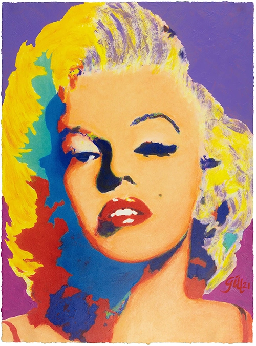 James Francis Gill - MM Tribute Purple, 2021 - art gallery wiesbaden
