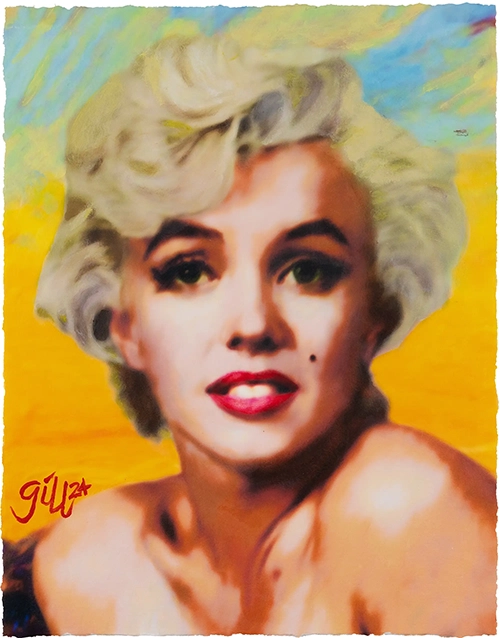 James Francis Gill - Marilyn, 2024 - art gallery wiesbaden