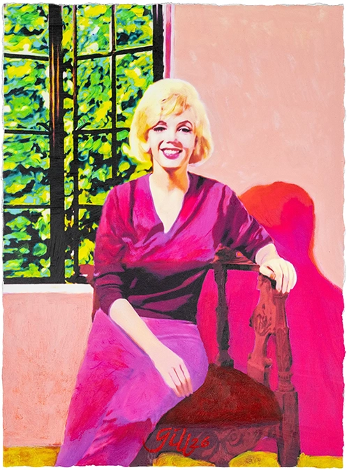 James Francis Gill - Marilyn, 2026 - art gallery wiesbaden