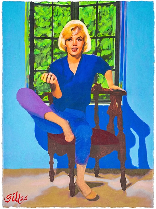 James Francis Gill - Marilyn, 2026 - art gallery wiesbaden