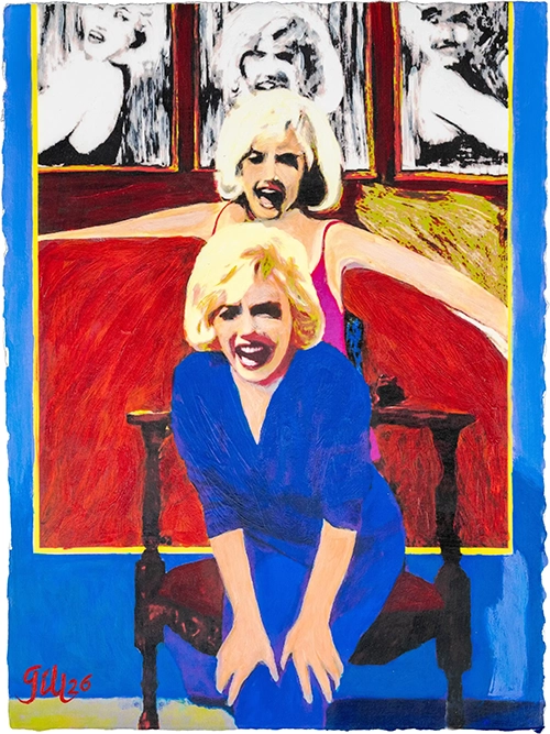 James Francis Gill - Marilyn, 2026 - art gallery wiesbaden