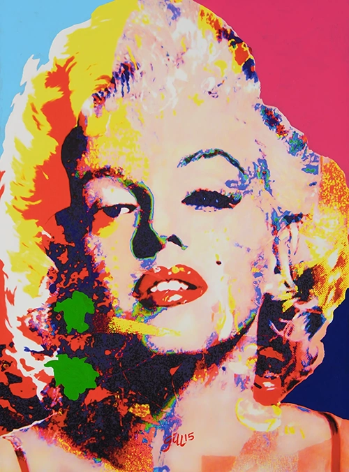 James Francis Gill - 385 Marilyn, 2015 - art gallery wiesbaden
