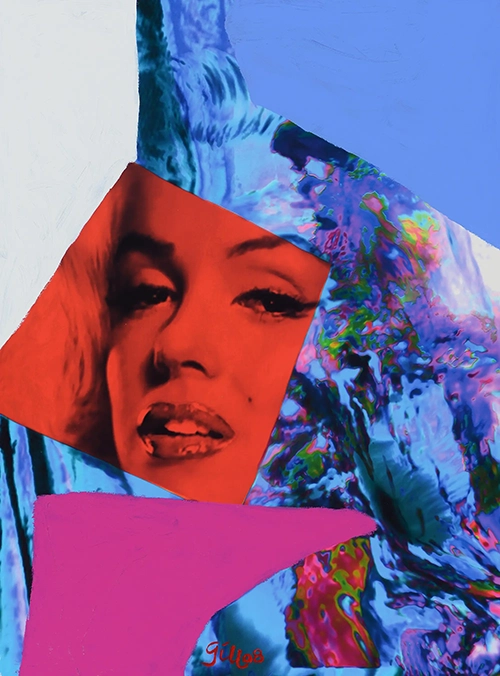 James Francis Gill - 645 Marilyn, 2008 - art gallery wiesbaden