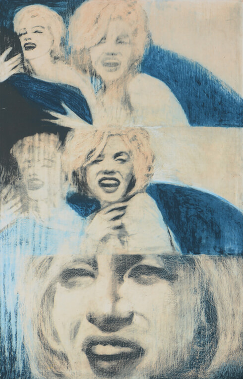 James Francis Gill - Marilyn Triptych 3 - art gallery wiesbaden