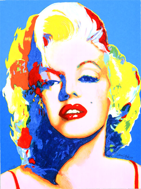 James Francis Gill - Box-Set Marilyn Monroe Blue - art gallery wiesbaden