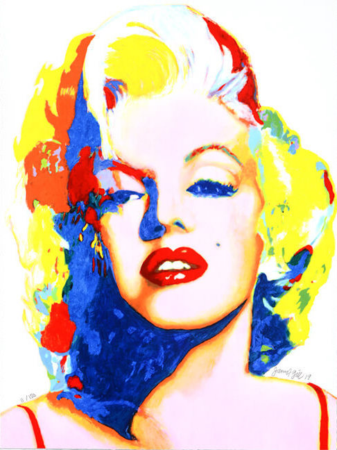James Francis Gill - Box-Set Marilyn Monroe White - art gallery wiesbaden
