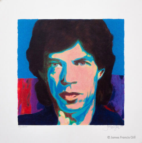 James Franics Gill Mick Jagger 2021