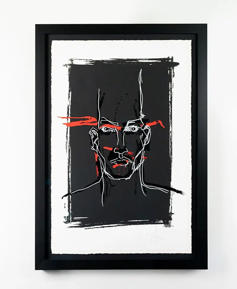 Johnny Depp Reflections IX  art gallery wiesbaden