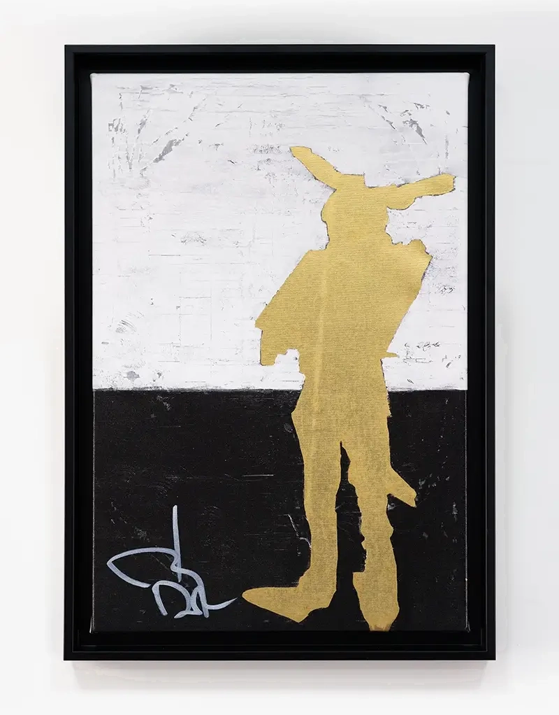 Johnny Depp Bunnyman NFT art gallery wiesbaden