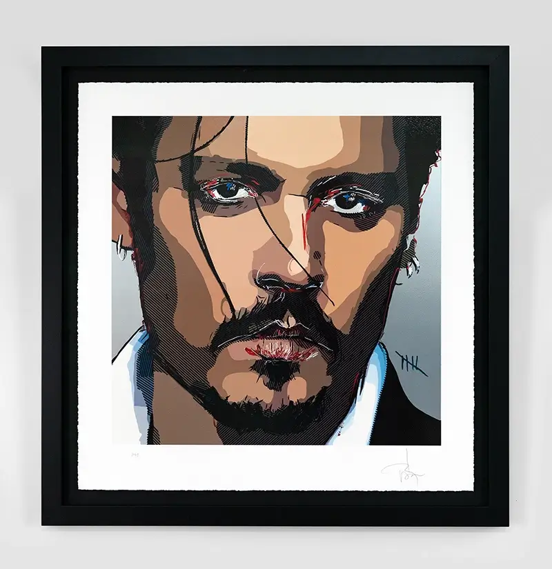 Johnny Depp Five art gallery wiesbaden