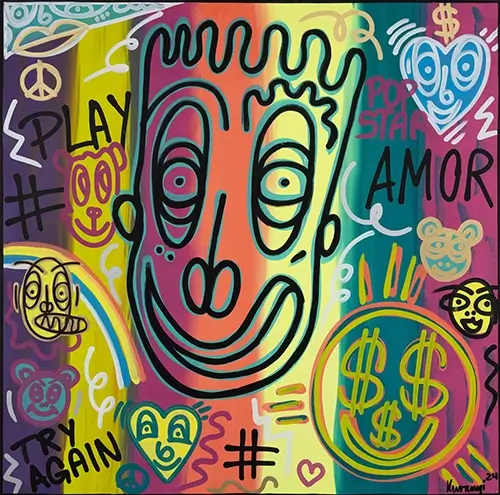 Romulo Kuranyi Pop Star art gallery wiesbaden