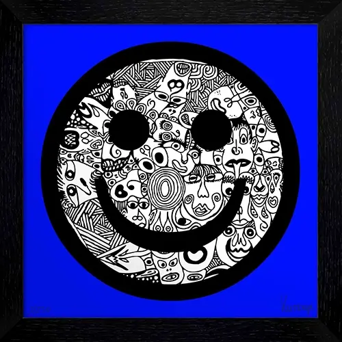 Romulo Kuranyi Smile blau art gallery wiesbaden