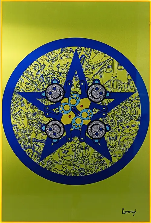 Romulo Kuranyi Star Bear art gallery wiesbaden