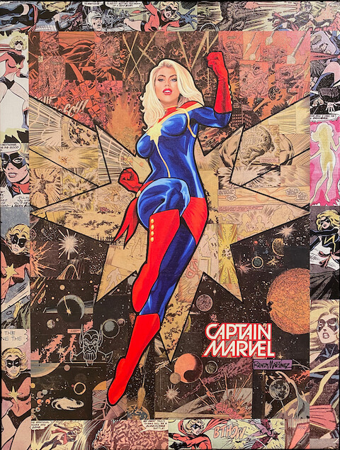 Marvel Randy Martinez Legacy: Captain Marvel art gallery wiesbaden