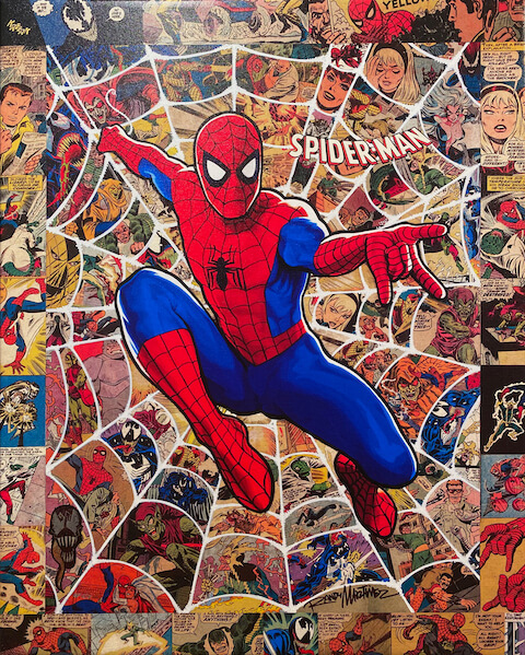Marvel Randy Martinez Legacy: Web of Spider-Man art gallery wiesbaden