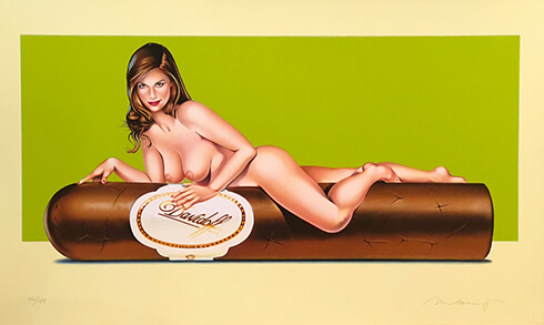 Mel Ramos Hav-a-Havana IV (Davidoff)