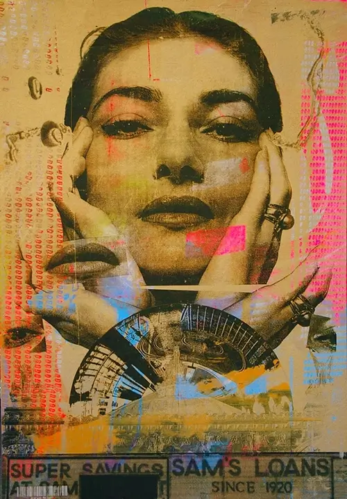 Andreas Reimann Golden Callas art gallery wiesbaden
