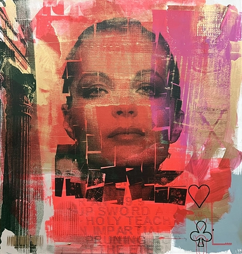 Andreas Reimann Imperial Romy Red Pink art gallery wiesbaden