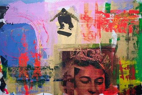 Andreas Reimann London City Life art gallery wiesbaden