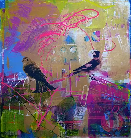 Andreas Reimann Love Birds art gallery wiesbaden
