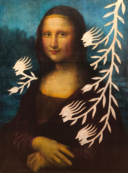 Ren Rong Pflanzenmensch – Mona Lisa