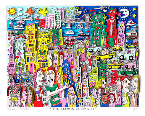 James Rizzi - art gallery wiesbaden