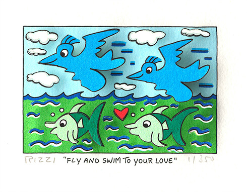 Rizzi Fly and swim to your love