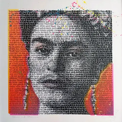 Saxa Feuer und Flamme Frida Kahlo art gallery wiesbaden