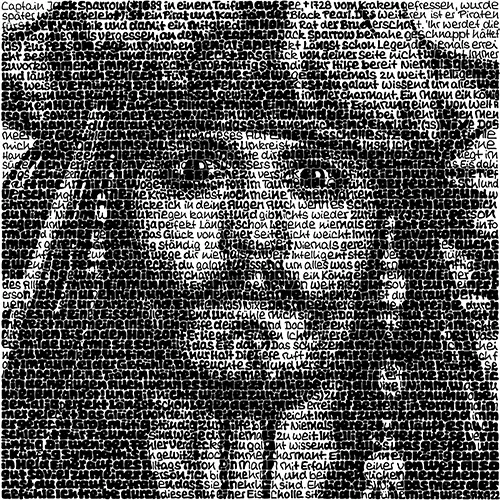 SAXA Jack Sparrow art gallery wiesbaden
