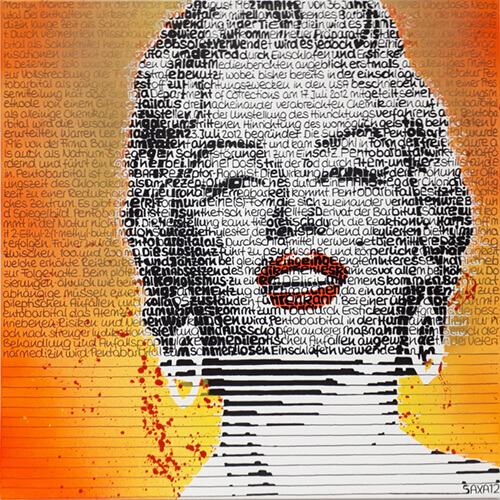 Saxa Pentobarbital Marilyn Monroe art gallery wiesbaden