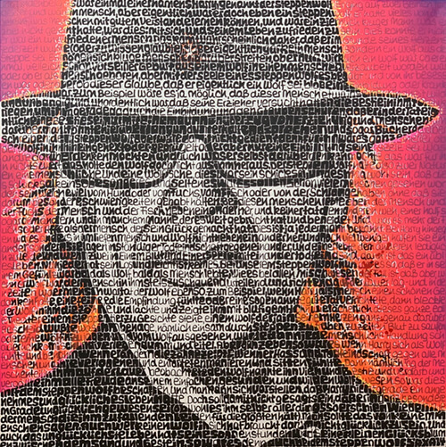 Saxa Udo Lindenberg Fixstern art gallery wiesbaden