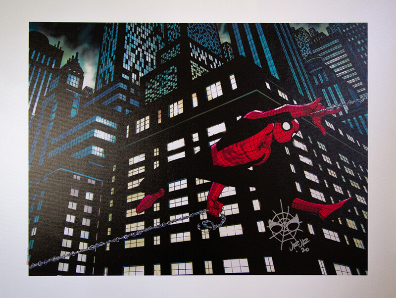 Marvel Spider Man John Romita Jr. art gallery wiesbaden